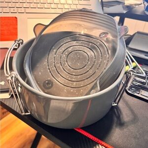 Pampered Chef Quick Cooker Ceramic Pot